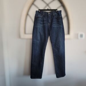 LUCKY BRAND Classic Straight Dark Wash , 34x32